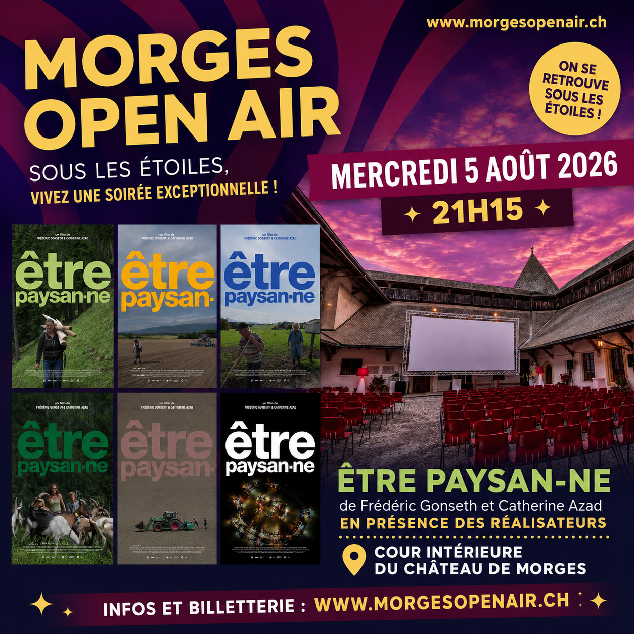Affiche Être Paysan-ne